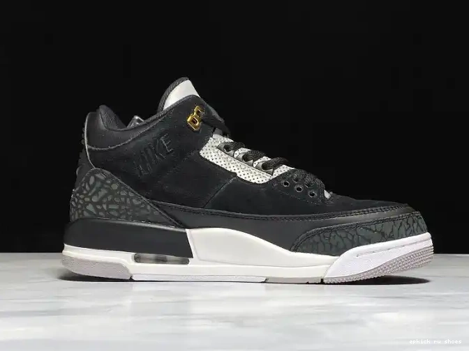 Rep Grey CK4348-007 Tinker Black Air Jordan 3 Cement 0614